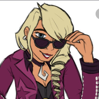 Current pfp 2024: my Female Klavier Gavin drawing